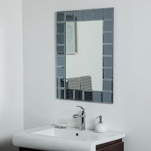 Frameless Cut Corner Vanity Mirrors Pertaining To Most Recently Released Decor Wonderland  (View 5 of 15)