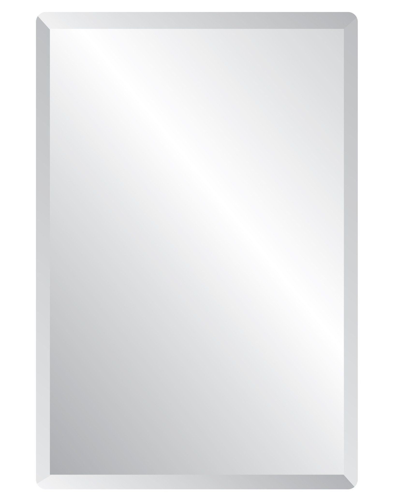 Frameless Mirror, Home Decor Within Frameless Rectangular Beveled Wall Mirrors (View 9 of 15)
