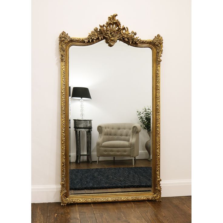 Francesca – Antique Gold Arched Ornate Full Length Mirror 73" X 40 In Most Up To Date Arch Oversized Wall Mirrors (View 1 of 15)