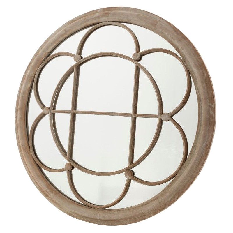 Latest Sally Metal Frame Round Wall Mirror, 90cm Pertaining To Round Metal Framed Wall Mirrors (View 11 of 15)