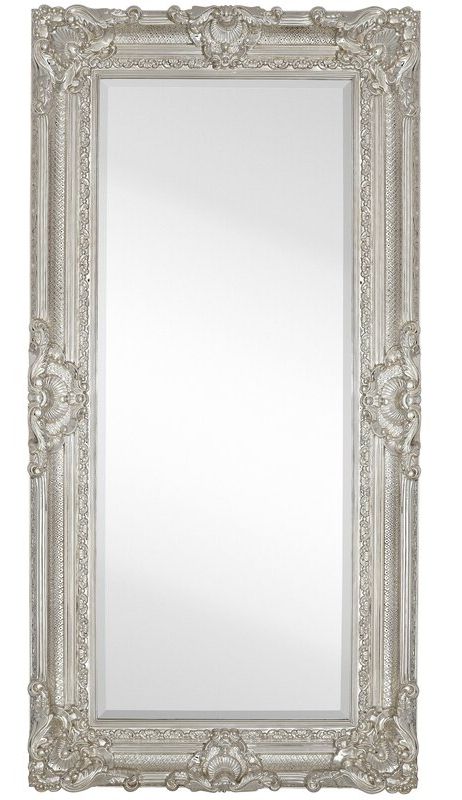 Majestic Mirror Large Traditional Polished Chrome Rectangular Beveled With Most Recent Polished Chrome Wall Mirrors (View 12 of 15)
