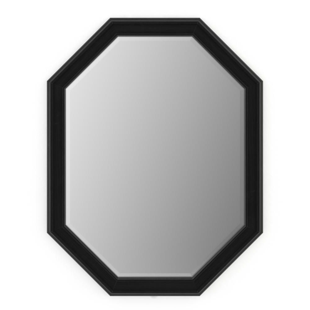 Matte Black Octagon Led Wall Mirrors With Most Recently Released Delta 26 In. X 34 In (View 9 of 15)