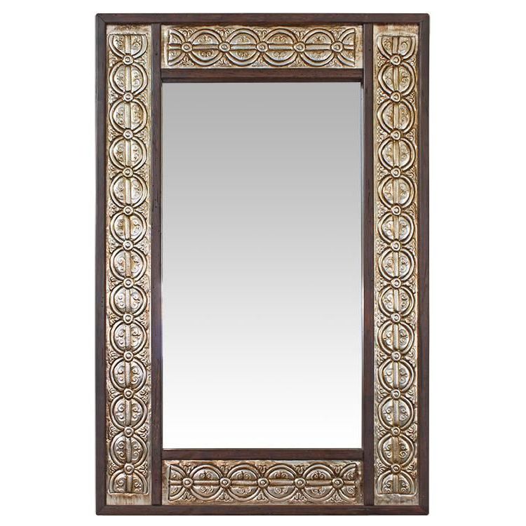 Metal Mirror, How To Antique Wood, Silver Mirrors Throughout Antique Aluminum Wall Mirrors (View 13 of 15)