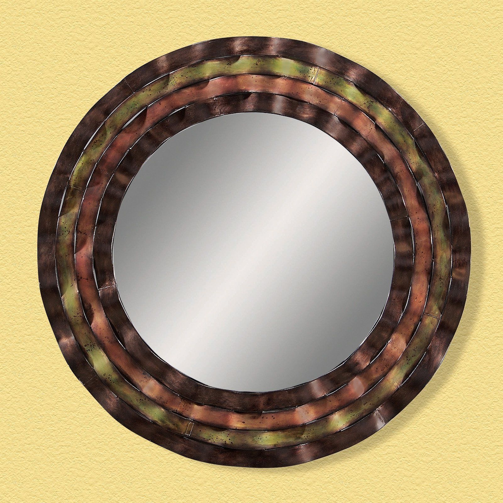 Mirror, Modern With Regard To Woven Bronze Metal Wall Mirrors (View 14 of 15)