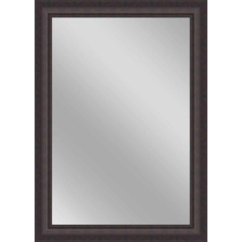 Mocha Brown Wall Mirrors For Most Popular 30 In. X 42 In (View 9 of 15)
