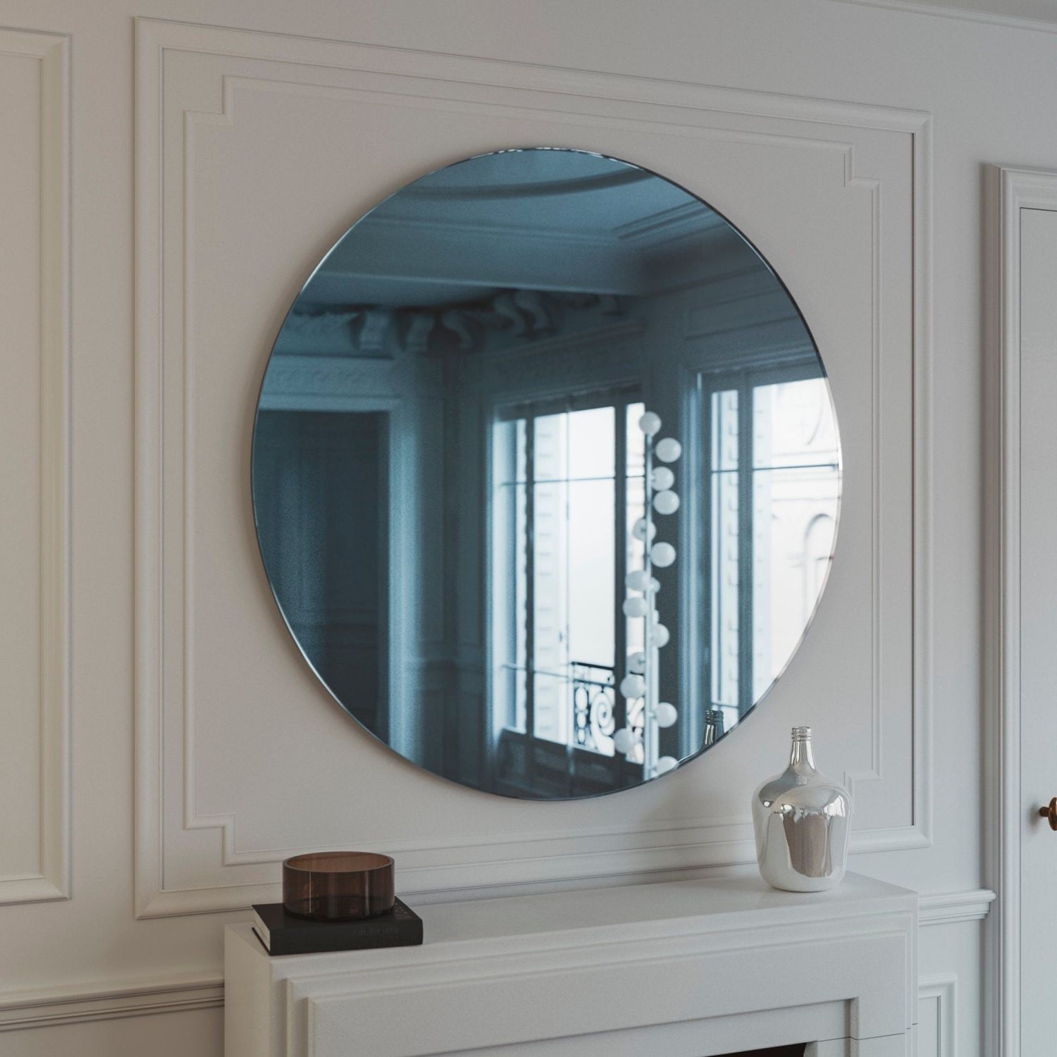 Most Current Blue Midcentury Mirror (View 15 of 15)