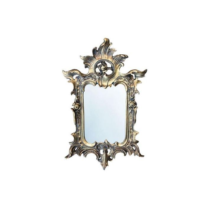 Most Up To Date Antiqued Gold Leaf Wall Mirrors Throughout Gold Leaf Antique French Mirror (View 15 of 15)