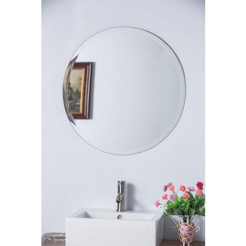 Most Up To Date Found It At Wayfair Supply – Round Frameless Mirror (View 9 of 15)