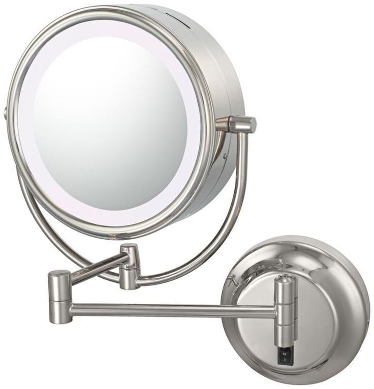 Popular Polished Nickel 9" Wide Led Hardwire Vanity Mirror – (View 5 of 15)