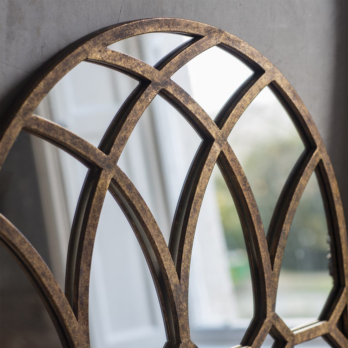Primrose & Plum With Bronze Arch Top Wall Mirrors (View 15 of 15)