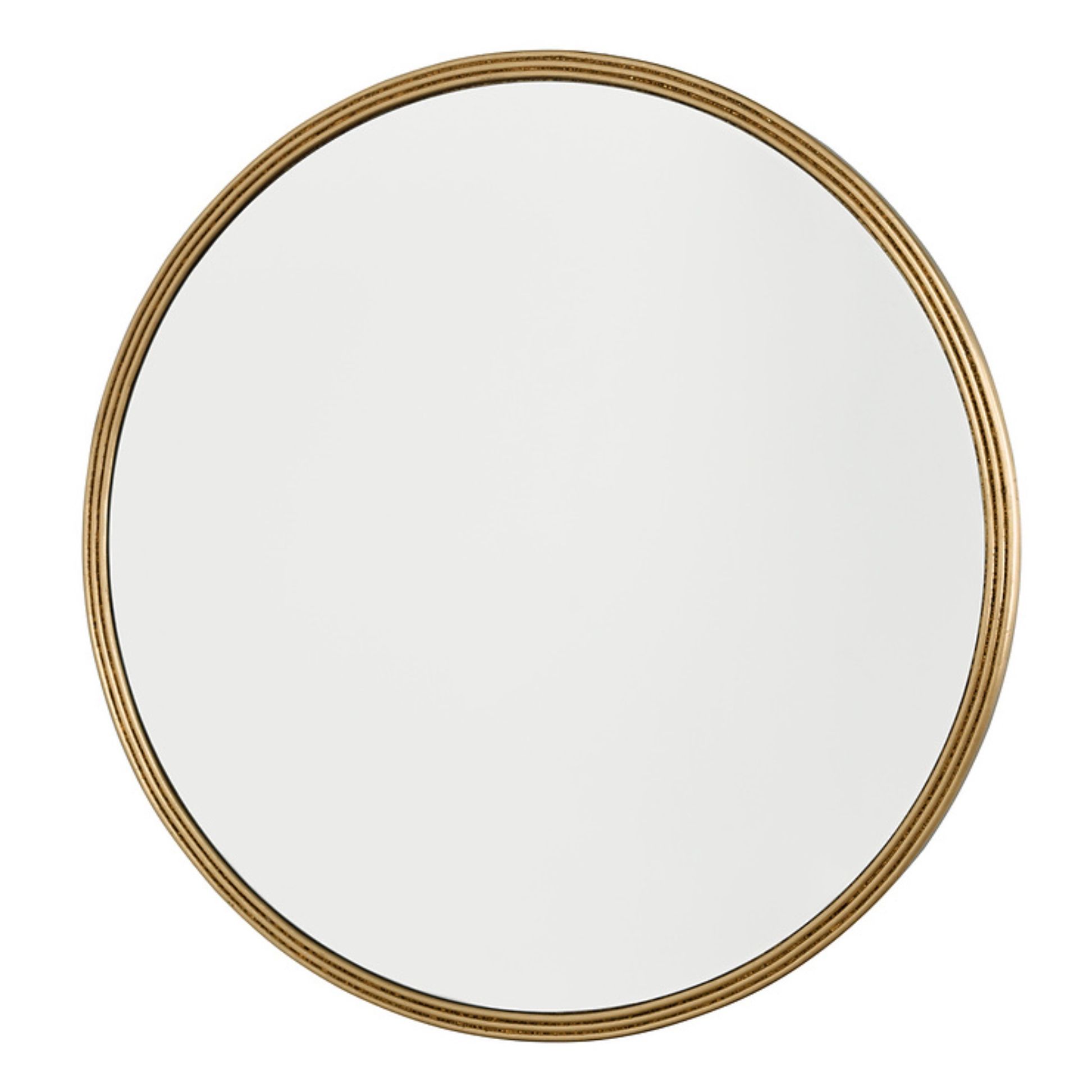 Recent Round Beaded Trim Wall Mirrors In Briton – Beaded Edge Round Gold Mirror – Lightbox (View 13 of 15)