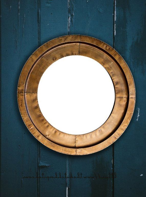 Round With Bronze Quatrefoil Wall Mirrors (View 11 of 15)