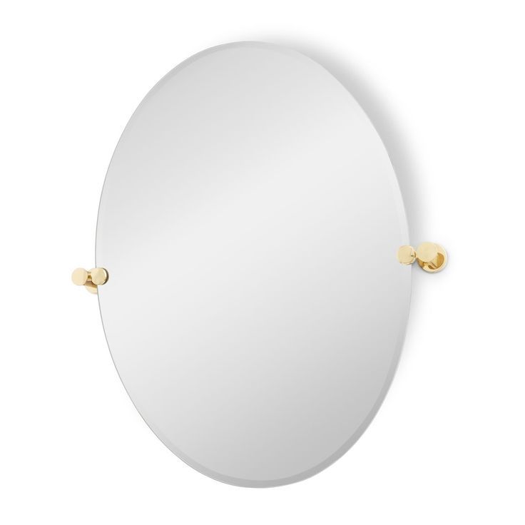 Signature Hardware, Mirror, Polished Brass (View 12 of 15)