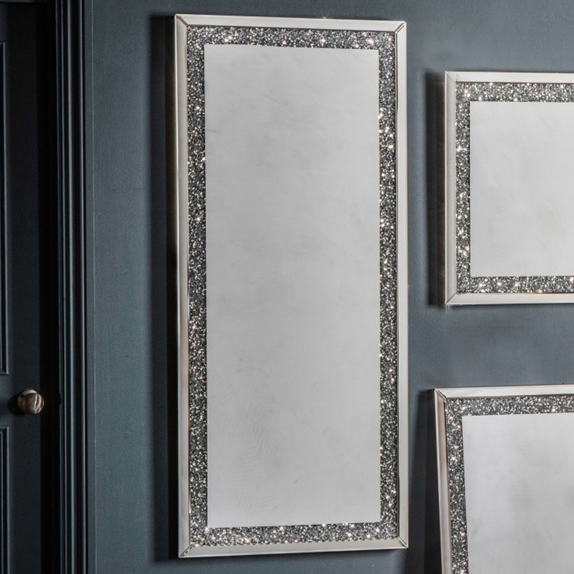 Silver Metal Cut Edge Wall Mirrors Regarding Best And Newest Westmoore Silver Mirror (View 7 of 15)