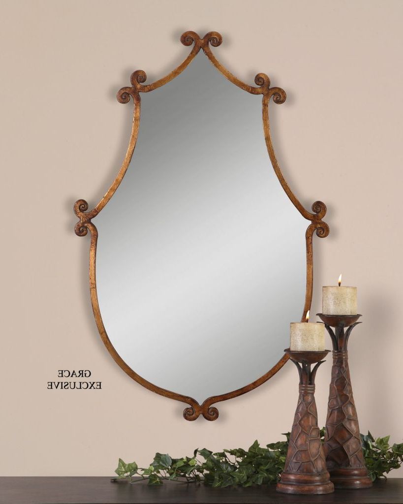 Tulane Simple Swirl Mirror (View 4 of 15)