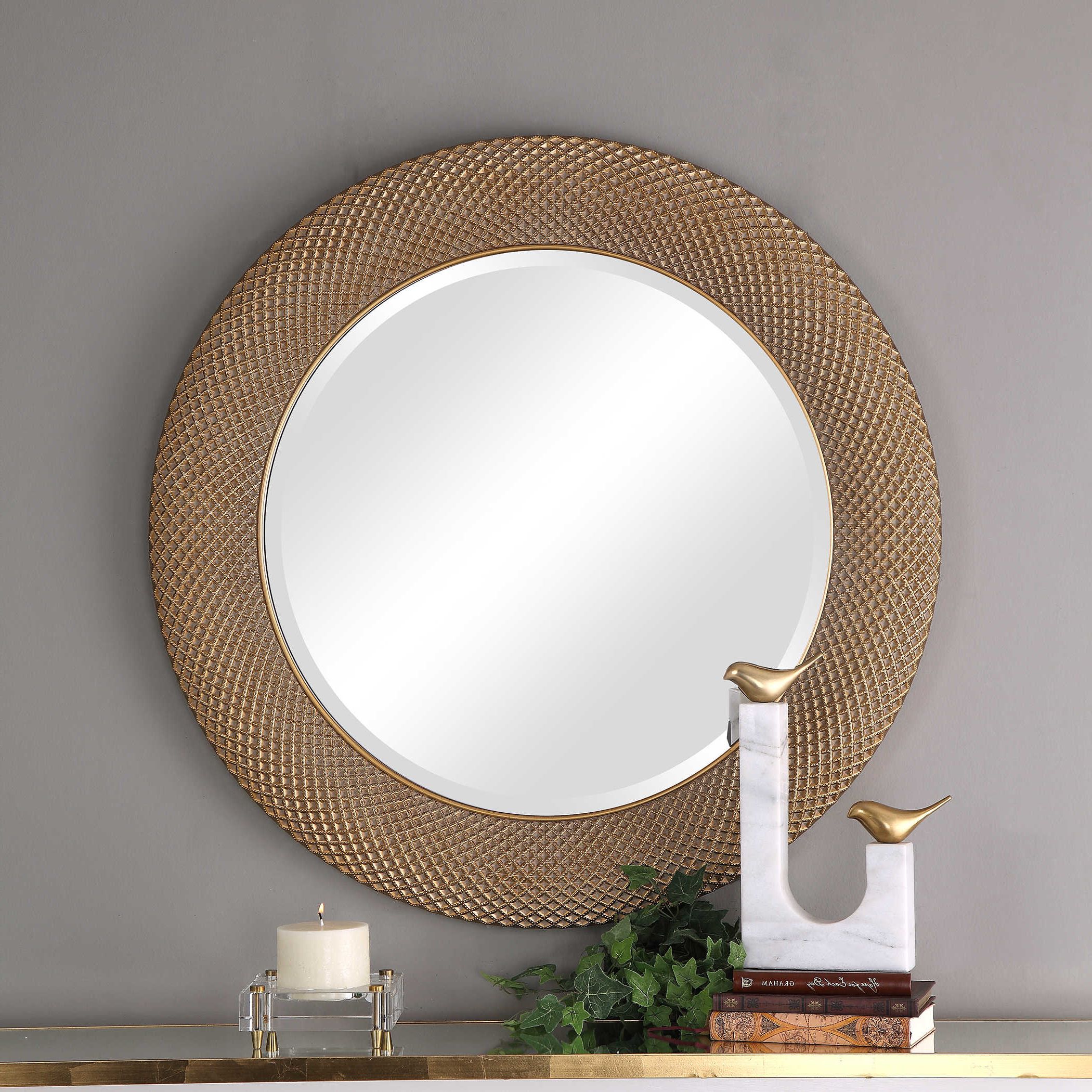Uttermost Within Best And Newest Gold Rounded Edge Mirrors (View 10 of 15)