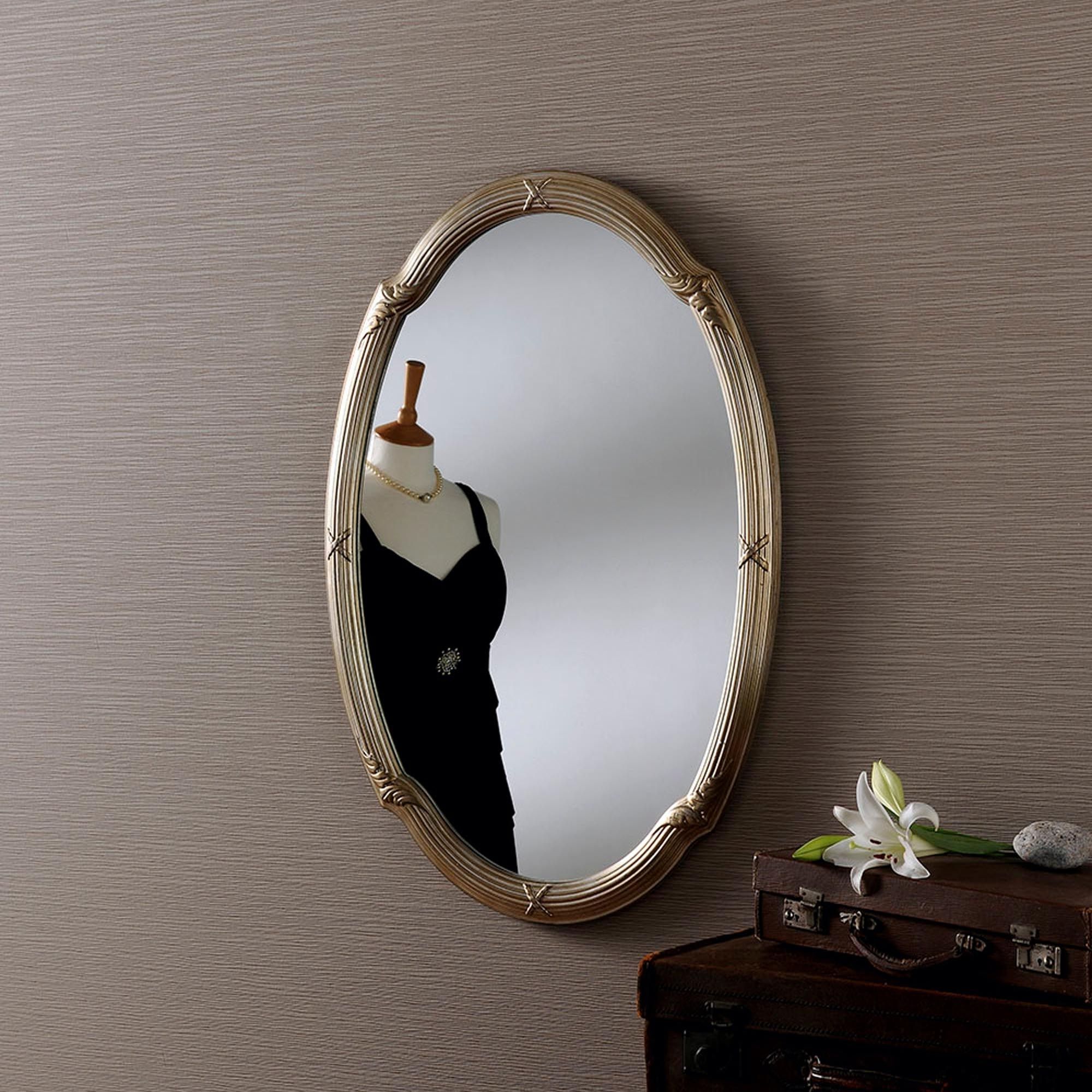 Wall Mirrors Within Well Known Oval Wide Lip Wall Mirrors (View 6 of 15)