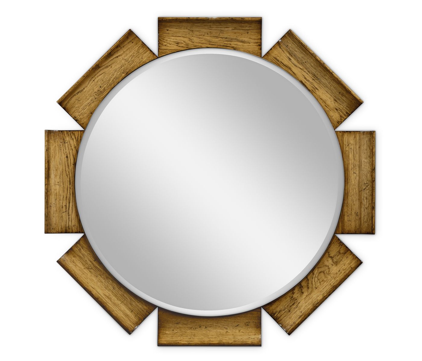 Well Known Round Porthole Light Brown Chestnut Mirror With Regard To Chestnut Brown Wall Mirrors (View 1 of 15)