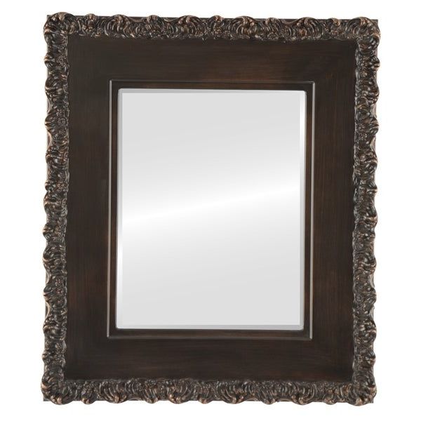 Well Known Silver And Bronze Wall Mirrors For Shop Williamsburg Framed Rectangle Mirror In Rubbed Bronze – Antique (View 12 of 15)