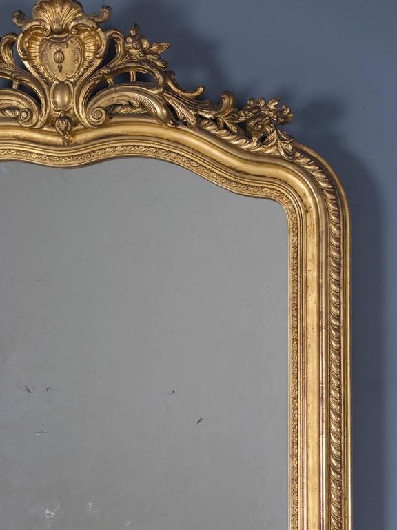 Well Liked Antiqued Gold Leaf Wall Mirrors With Antique French Gold Leaf Regency Mirror, Circa 1880 For Sale At 1stdibs (View 13 of 15)