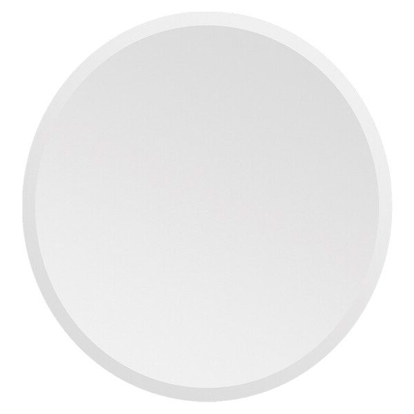 Well Liked Ren Wil Frameless Beveled Round Mirror – Free Shipping Today In Round Frameless Beveled Mirrors (View 9 of 15)
