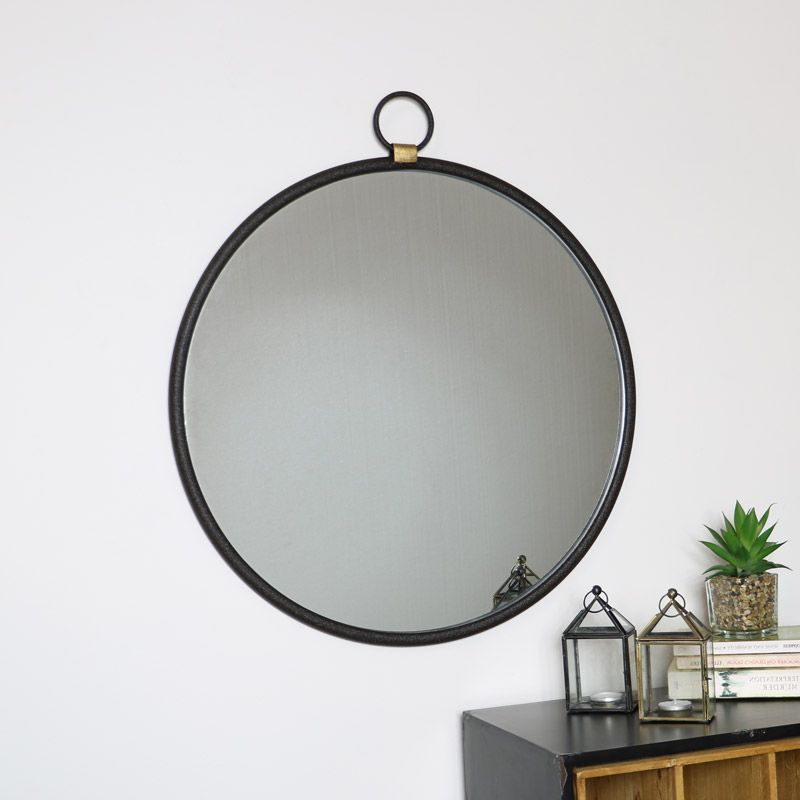 Woven Metal Round Wall Mirrors Throughout Best And Newest Round Metal Wall Mirror – Windsor Browne (View 2 of 15)
