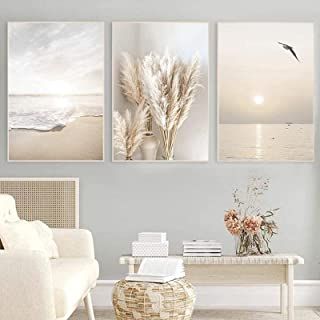 2018 Cream Wall Art Throughout Amazon.co.uk: Cream Canvas Painting (Photo 5 of 15)