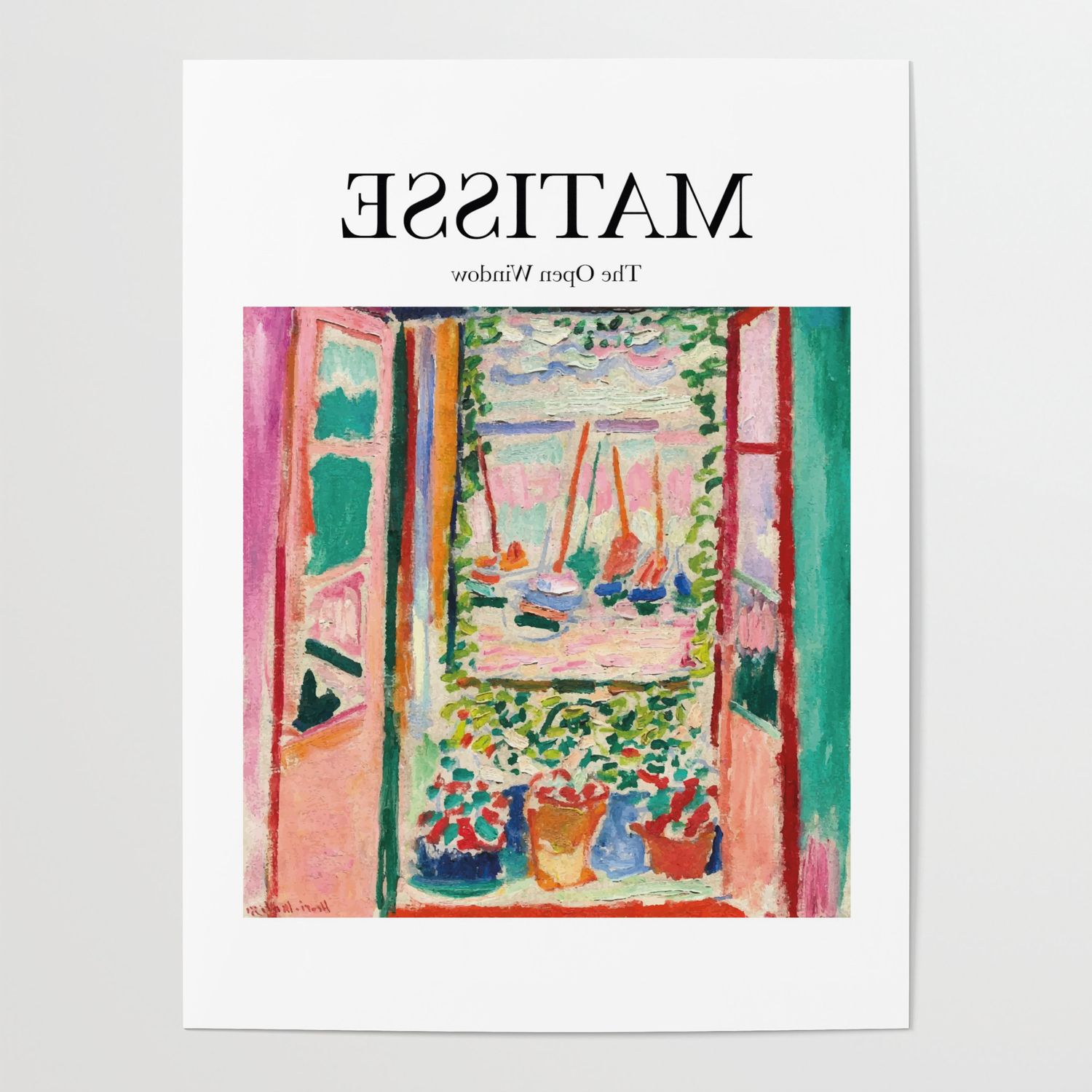 2018 Matisse – The Open Window Posterartily (View 11 of 15)