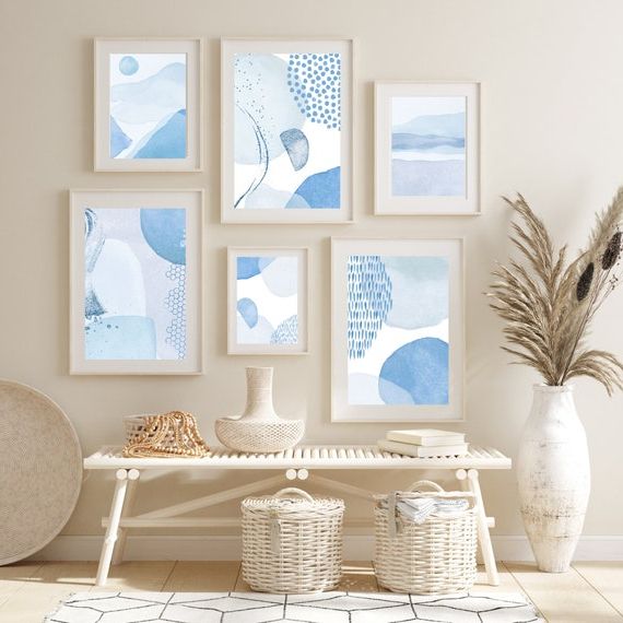 Featured Photo of Top 15 of Soft Blue Wall Art