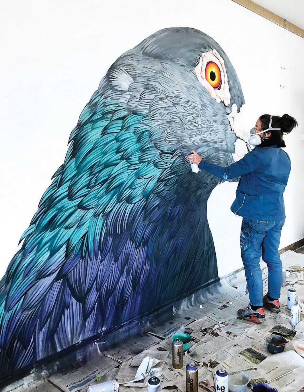 Arte De Aves, Arte Mural, Murales (View 12 of 15)