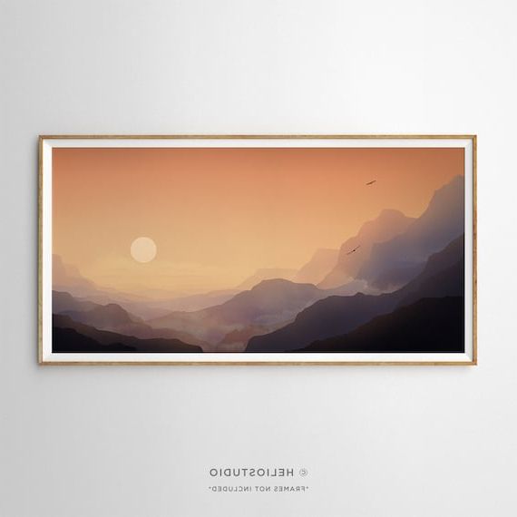 Best And Newest Mountain Valley Sunrise Wall Art (View 11 of 15)