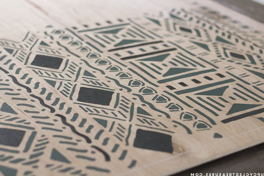 Best And Newest Tribal Pattern Wall Art Within Diy Tribal Wall Art (View 10 of 15)