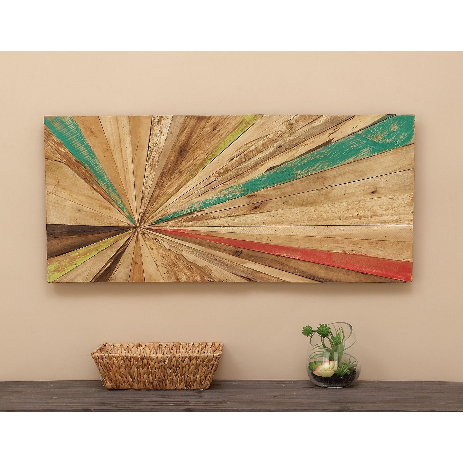 Brown Teak Rustic Wall Decor Abstract – On Sale – Overstock – 10594747 Regarding Preferred Abstract Modern Wood Wall Art (View 15 of 15)