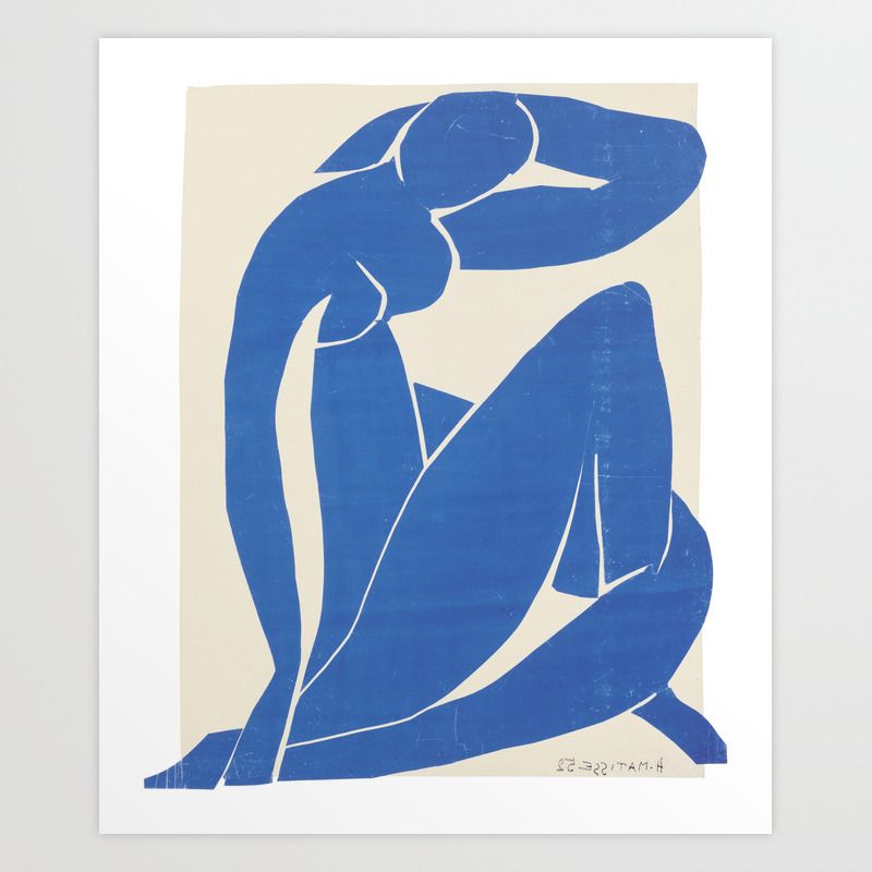 Current Blue Nudehenri Matisse Art Printhistoria Fine Art Gallery (View 4 of 15)