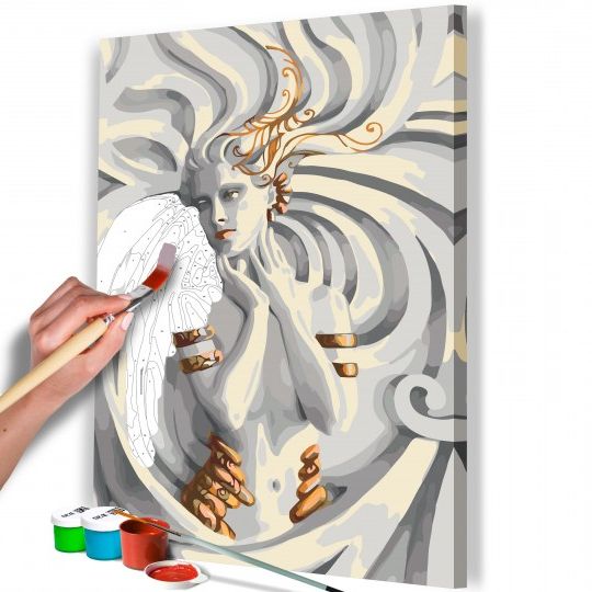 Current Medusa Wood Wall Art Pertaining To Medusa Paintingnumber (View 6 of 15)