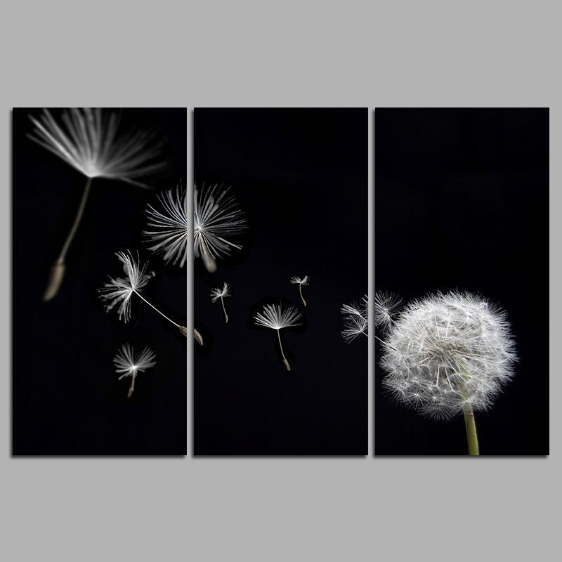 Dandelion Painting, Wall Art Pictures, Canvas  Painting (View 6 of 15)