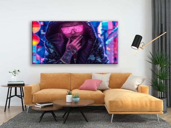 Disco Girl Wall Art Regarding Most Recently Released Pink Disco Girl Light Up Canvas Lighted Wall Art Decor – Etsy (View 1 of 15)