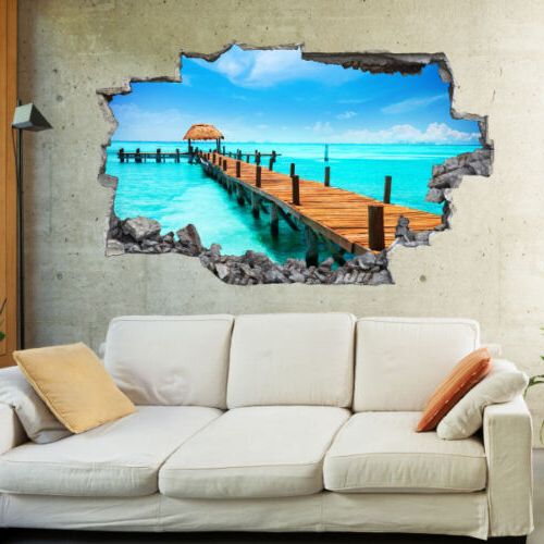 Ebay Throughout Famous Tropical Paradise Wall Art (Photo 4 of 15)