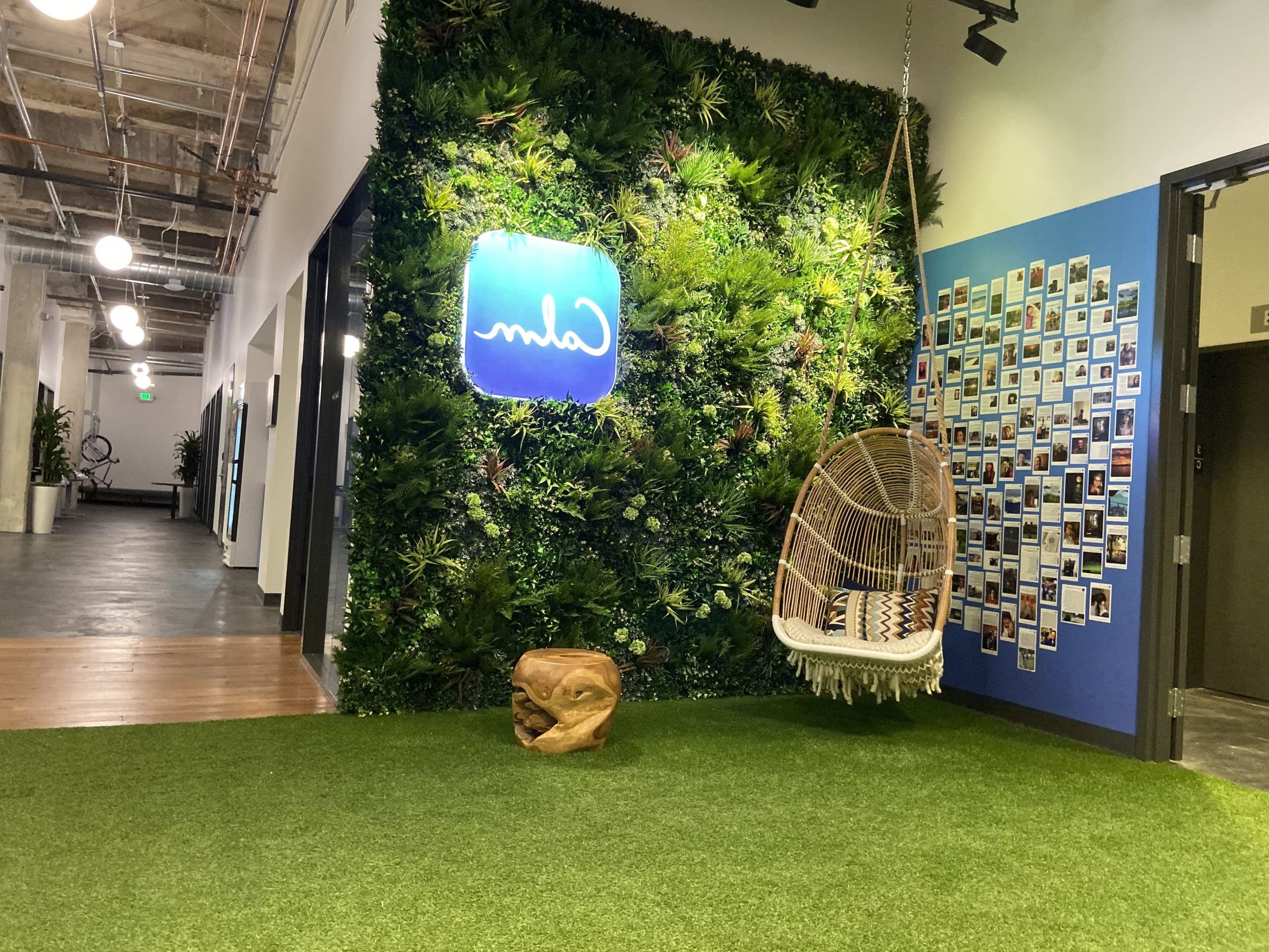 Famous Calm Office Headquarters In San Francisco, California – Vistafolia The Home  Of Artificial Living Walls Throughout California Living Wall Art (View 14 of 15)