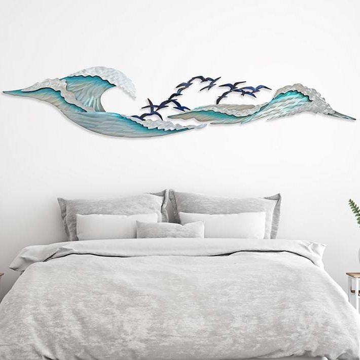 Featured Photo of 2024 Best of Waves Wall Art
