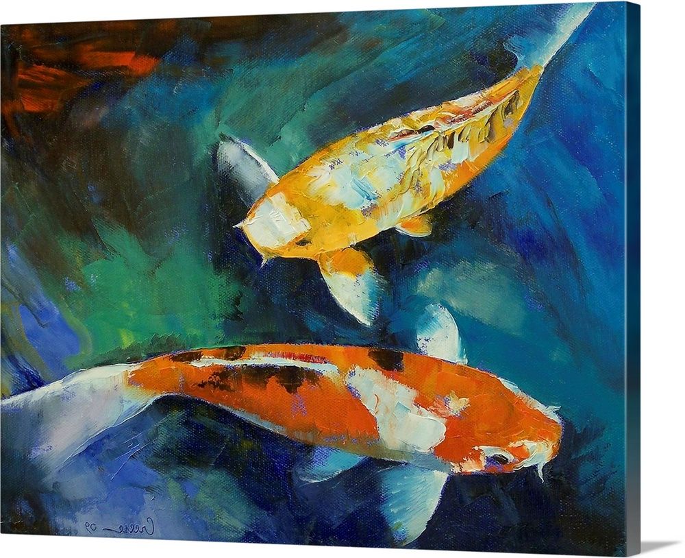 Great Big Canvas In Koi Wall Art (View 15 of 15)