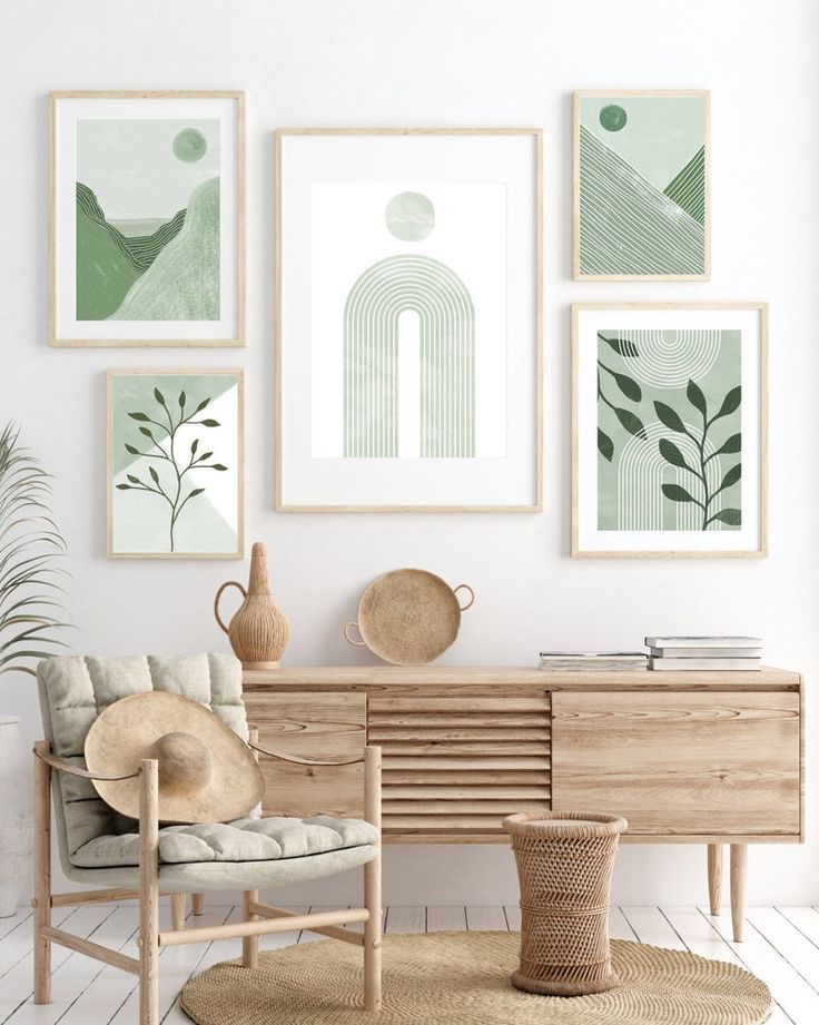 Green Room  Decor, Sage Green Bedroom, Green Home Decor In Light Sage Wall Art (Photo 15 of 15)
