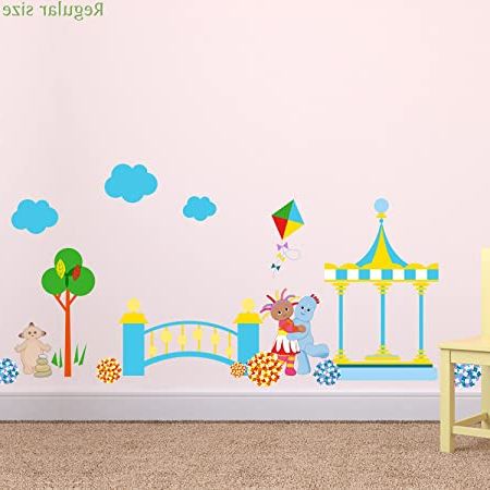 In The Night Garden Bridge Scene Wall Sticker Pack (regular Size With  Characters) (View 12 of 15)