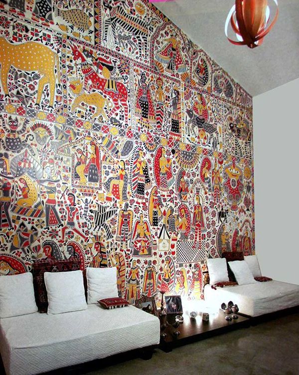 Indian Interior Design, Indian Wall Art, Indian  Interiors (View 6 of 15)