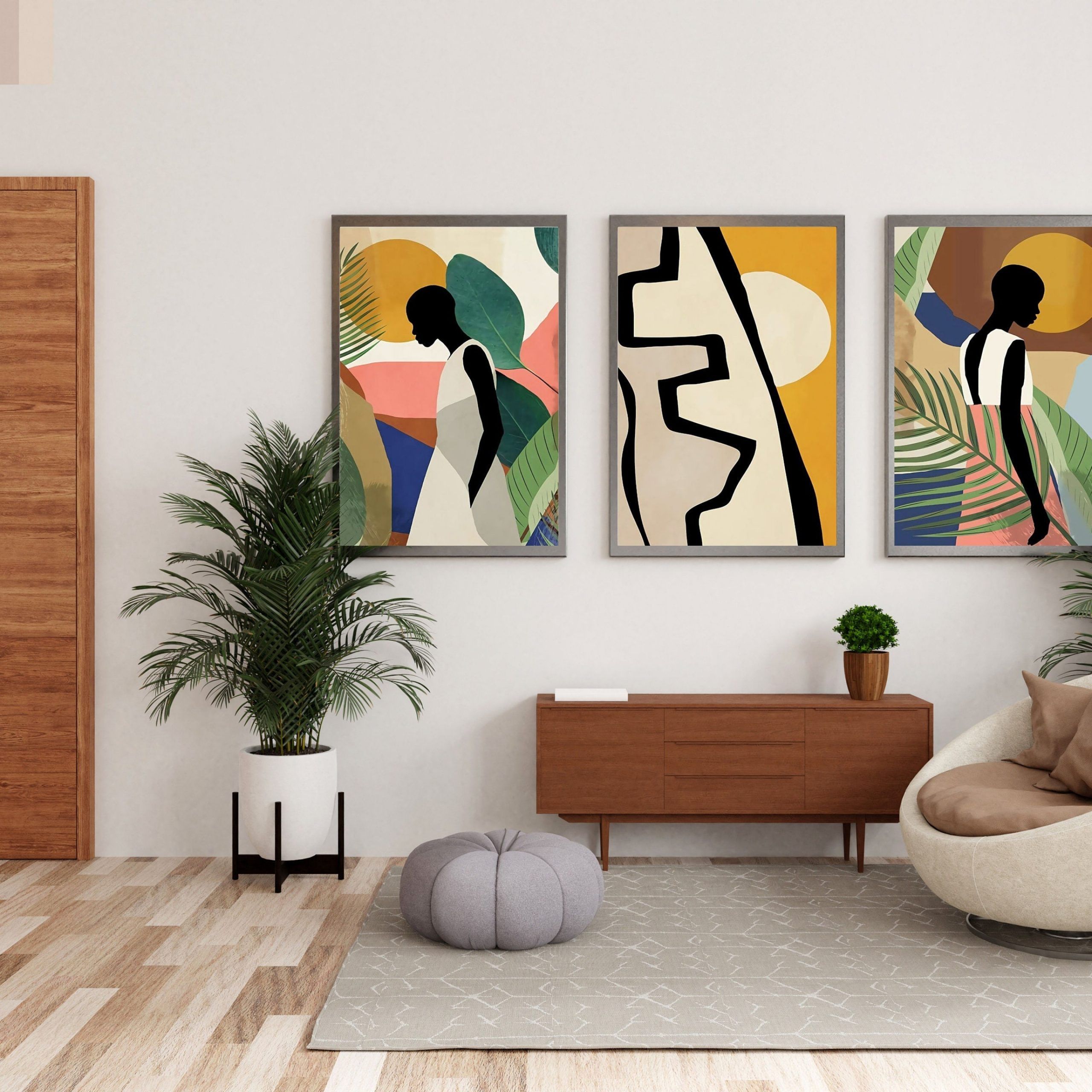 Inspired Wall Art Within Popular African Wall Art – Etsy (Photo 8 of 15)