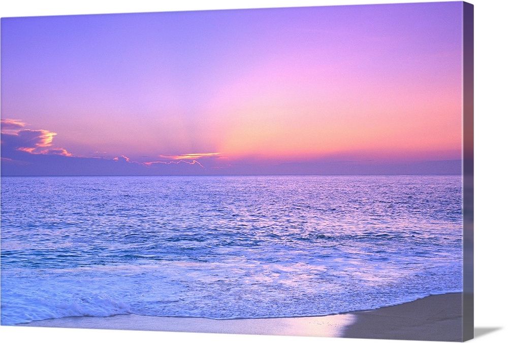 Lavender Sky With Hues Of Pink And Yellow Wall Art, Canvas Prints, Framed  Prints, Wall Peels (View 13 of 15)