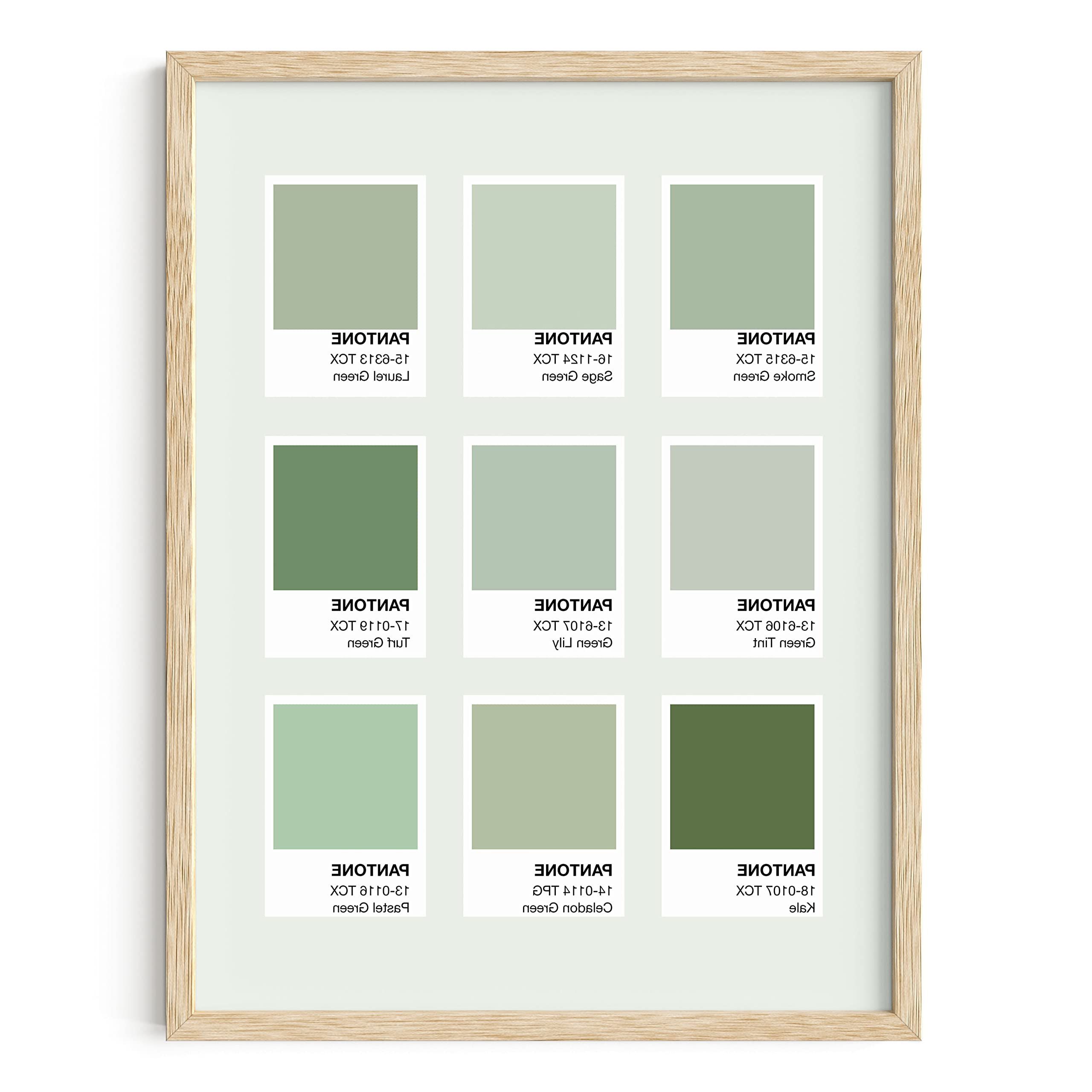 Light Sage Wall Art Inside Preferred Amazon: Sage Green Room Decor Aesthetic  Haus And Hues Green Wall  Decor Dorm Room Wall Decor Sage Green Wall Decor Aesthetic Posters For  Bedroom Green Wall Art Dark Green Room (View 11 of 15)