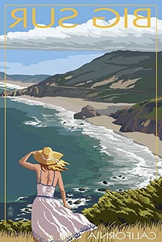 Most Popular Big Sur Wall Art Intended For Amazon: Big Sur, California, Coast Scene (9x12 Wall Art Print, Home  Decor): Posters & Prints (Photo 10 of 15)