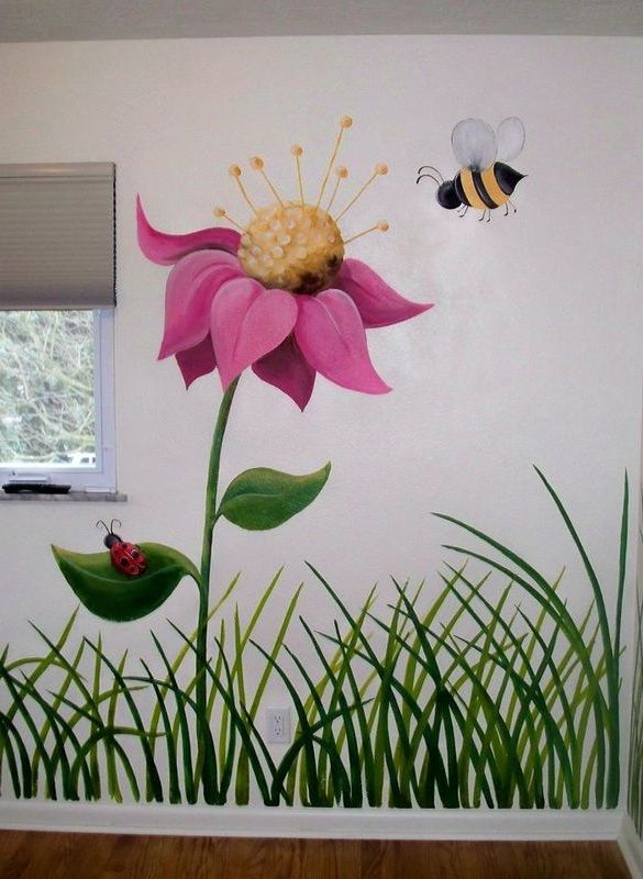 Most Popular Flower Garden Wall Art For Nurseries In  (View 1 of 15)