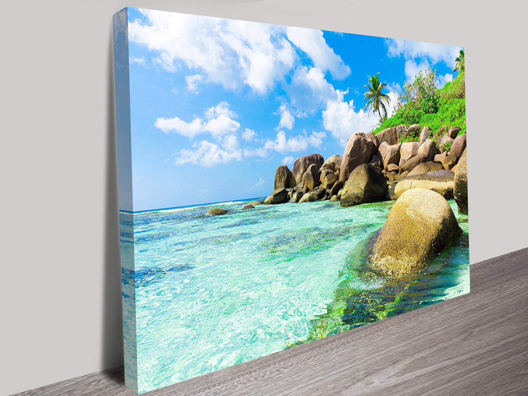 Most Popular Tropical Paradise – Canvas Prints Throughout Tropical Paradise Wall Art (View 15 of 15)